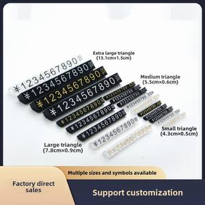 Étiquette de prix micro-numérique personnalisée <span class=keywords><strong>pour</strong></span> une meilleure visibilité bijoux présentoir avec étiquette - Product Image 2