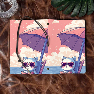 A6 Notepad regalo elegante per i professionisti per aiutare con le loro esigenze di lavoro con il gatto <span class=keywords><strong>mare</strong></span> ombrellone libro stampato sul C - Product Image 6