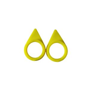 Indicateur de vis CP33 jaune fluorescent en PE pour la sécurité des roues de voiture, mise à niveau et modernisation - Product Image 1