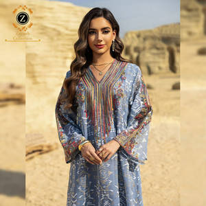 Zaynab Abaya donna abito musulmano Emmes abito di alta qualità Abaya nuova moda arabo ragazza ultimo Burqa disegna nuova Jalabiya - Product Image 2