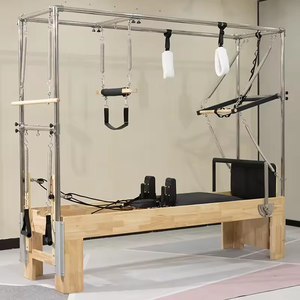 Custom stuio Pilates Reformer Balanced onal Yoga Fitness Roble madera Pilates Cadillac cama - Product Image 3