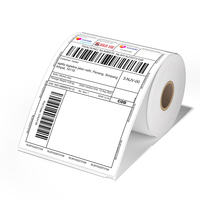 Étiquettes thermiques directes 4x6 autocollantes pour expédition, compatibles avec les imprimantes, 500 étiquettes par sachet