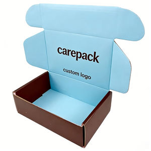 Boîte d'emballage en <span class=keywords><strong>carton</strong></span> ondulé pliable <span class=keywords><strong>pour</strong></span> expédition, stockage, artisanat, vêtements, <span class=keywords><strong>colis</strong></span> postaux et cadeaux - Vente en gros - Product Image 6