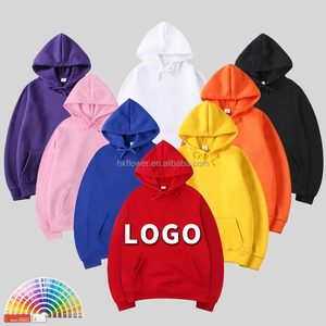 OEM Service Autumn Digital Custom Logo Letter Puff Pocket Anti-Pilling Breathable Polyester/Cotton Fleece Fashion Unisex Men's - Product Image 1