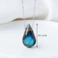 Pendentifs en labradorite naturelle en gros, polis à la main. Idéal pour les mariages et les occasions spéciales