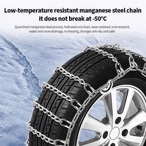 Chaînes <span class=keywords><strong>à</strong></span> <span class=keywords><strong>neige</strong></span> renforcées pour camionnettes Quik <span class=keywords><strong>Grip</strong></span> V-Bar LRS, chaînes de traction pour pneus de camion lourd - Product Image 5