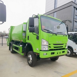 ISUZU 6T <b>Waste</b> Management Truck New Municipal Cleaning Equipment Compactor Garbage Truck 4x2 Drive Manual Diesel Engine - Product Image 1
