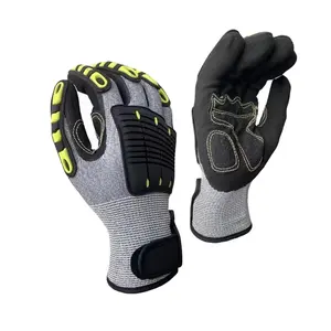 TPR Anti Impact Cut Resistant Glove custom gloves anti cut mechanic glove