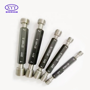 Herramienta de inserción de hilo de alambre de aleación de titanio, calibres de enchufe de rosca métrica interna, sujetadores de acero, herramienta de detección de parada de paso Natural - Product Image 4