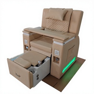 Kisen Luxury Comfortable Electric Reclining Foot Care Massage Manicure Sofa Feet SPA Pedicure Chair for Nail Salon - Product Image 1