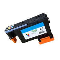 Tête d'impression F9J49A pour HP 706, tête d'impression pour HP DesignJet DJ D5800, tête d'impression PRTA34479, pièces de tête d'impression jet d'encre, ensemble 4 couleurs