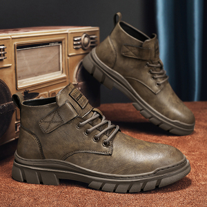 Chaussures montantes pour hommes, style gentleman, simples et polyvalentes, tendance, pointures 39-44 - Product Image 3