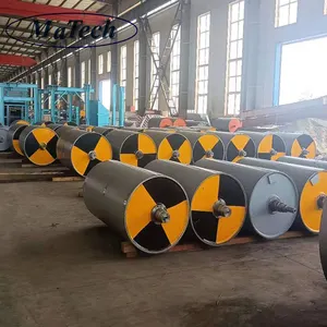 Rodillo de presión de suelo de acero de goma de vinilo resistente personalizado One Stop de fabricación china