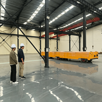 Chariot de transfert industriel de 10 tonnes avec télécommande pour le transport de lingots de métal fondu en fonderie