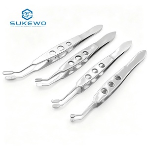 Pinzas de Masaje para Glándulas de Meibomio KEWO, 11 cm, Pinzas Quirúrgicas Oftálmicas Cosméticas, Instrumento de Terapia para Ojo Seco MGD - Product Image 3