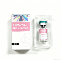 Étiquettes en papier personnalisées YSB anti-contrefaçon, écologiques et imperméables pour flacons et boîtes pharmaceutiques