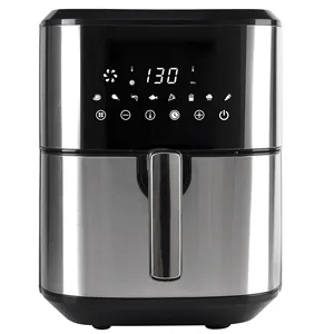 TYWIT Manufacturer high quality Customized big capacity 8 Liters metal air fryer with rack