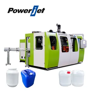 4 Holte 20 Liter Plastic Flessen Jerry Blikjes Potten Liter Blow Molding Machine Making Machine