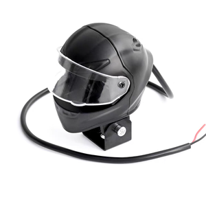 Projecteur de casque avant LED jaune blanc couleur 40W 12V phare de <span class=keywords><strong>moto</strong></span> pour véhicules électriques feux de route et feux de croisement <span class=keywords><strong>clignotant</strong></span> - Product Image 3