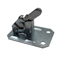 Écrou à oreilles galvanisé à chaud antirouille haute résistance forgé pour accessoires de coffrage de dalles extérieures pour projets d'ingénierie