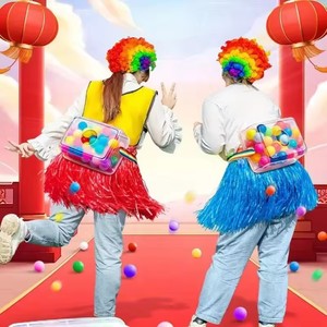 <span class=keywords><strong>Jeu</strong></span> de société familial en plein air - une boîte à balles avec 30 balles colorées, le cadeau idéal pour Noël, Thanksgiving et Halloween - Product Image 4