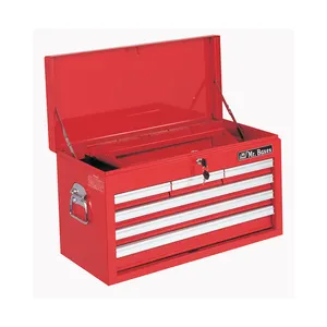 Customized Portable Heavy Duty Home Use Iron 6 Drawers Metal Tool Box