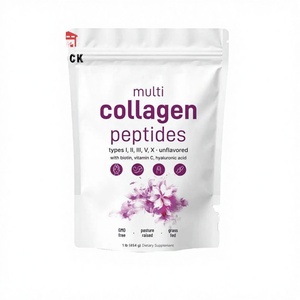 Self Owned Brand Collagen Peptide Powder Various Collagen Peptides Hyaluronic Acid Vitamin C Antioxidants for Adult Beauty Skin - Product Image 5