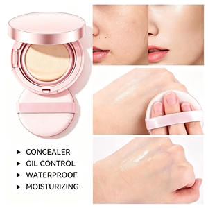 Base de Maquillaje BB Hidratante OEM ODM en Estuche Rosa, Cobertura Modulable, Corrector, Marca Privada, Logotipo Personalizado, Cosméticos - Product Image 2