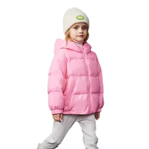 Cute Girls' Winter Down Jacket Coat Puffer Down Bubble Jacket High Art Good Quality Light Soft Warm Down Jacket For Kids