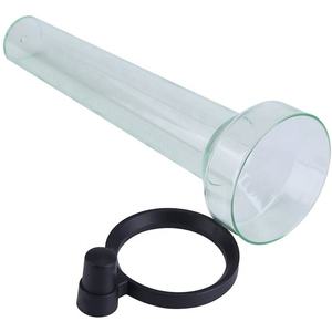 आउटडोर प्लास्टिक बारिश गेज ट्यूब सटीक माप बारिश गेज प्रतिस्थापन ट्यूब उद्यान आउटडोर यार्ड के लिए हल्के हरे रंग - Product Image 6