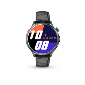 Montre connectée 4G LTE W7 Quad Core 1,73 pouces AMOLED Android 8.1, 800 mAh, caméra pop-up, GPS, BT, WiFi, moniteur de fréquence cardiaque - Product Image 1