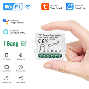 Módulo Controlador de <span class=keywords><strong>Puerta</strong></span> de <span class=keywords><strong>Garaje</strong></span> Automática con WiFi Inteligente Tuya, Sensor de Control Remoto Compatible con Alexa y Google Home PST-GD01 - Product Image 2