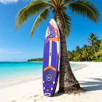 Planche à pagaie gonflable 11'x33"x6" pour adultes, SUP extra large et stable de 33 pouces, planche à pagaie rigide DWF, 335 cm
