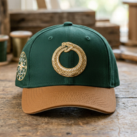 Gorras de Béisbol Personalizadas de Alta Calidad para Hombre, Originales, de 5 Paneles, con Bordado y Cierre a Presión