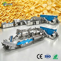 Shepody volautomatische industriële productielijn voor diepvriesfrieten, machine voor het maken van verse cassave- en aardappelchips, prijs