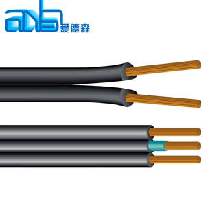 SPT SPT-1 SPT-2 et SPT-3 électrique Flexible lampe fil Spt-1w SPT-2W PVC isolation 16awg 2 3 noyau plat câble d'alimentation extérieur - Product Image 1