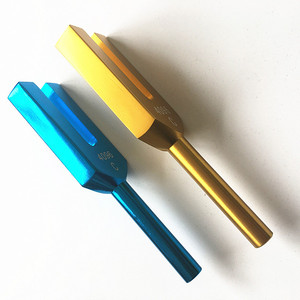 Diapason à haute fréquence en cristal, diapason coloré 4096, diapason bleu 4096, diapason doré 4096, alliage d'aluminium - Product Image 4