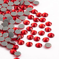 YWJC Strass en cristal en vrac pour accessoires vestimentaires, haute qualité, SS6-SS50, Strass rond AB à dos plat, à fixer à chaud