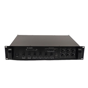 Mn670 sáu khu PA Mixer khuếch đại với màu xanh-răng USB SD FM Mic và AUX cực <span class=keywords><strong>Power</strong></span> <span class=keywords><strong>Amplifier</strong></span> 70V 100V với màn hình LED cảm ứng - Product Image 1