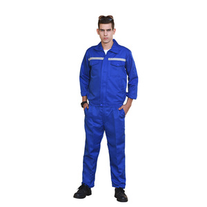 Conjunto de Ropa de Trabajo Qiaobangmei para Hombre, Otoño, Poliéster, Sarga, Rayas Reflectantes, Uniformes de Fábrica Personalizables, Tallas M, L, XL, XXL, XXXL, XXXXL - Product Image 5