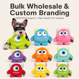 Giocattolo Interattivo per Cani Little Monster, Dispenser di Cibo a Puzzle in Cotone Resistente con Design Cartoon - Product Image 5