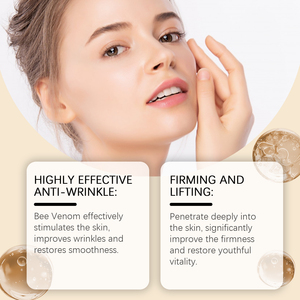 <span class=keywords><strong>Lotion</strong></span> <span class=keywords><strong>Visage</strong></span> Raffermissante au Venin d'Abeille OEM – Hydratante, Réduit les Ridules, Anti-âge, Anti-rides - Product Image 3