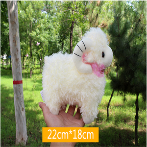 Hot Bán Tốt Nhất Chất Lượng Nhỏ Mềm Plush Đáng Yêu Đầy Màu Sắc Thú Nhồi Bông Cừu Với Scarff Đầy Màu Sắc - Product Image 6