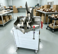 Máquina Cortadora de Cáscaras de Coco Automática de Acero Inoxidable de Alta Resistencia, Directo de Fábrica, con Bandeja de Jugo Desmontable