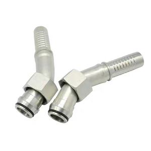 Accesorios de manguera hidráulica Baoling, accesorios de manguera hidráulica recta de crimpado métrico, dimensiones - Product Image 5