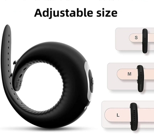 Регулируемое Силиконовое кольцо для пениса - Product Image 4