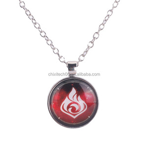 Collier Original Cos, Accessoires des Éléments du Feng Shui (Roc, Feu et Tonnerre), Oeil d'Inazuma, Puissance des Éléments, Monde Wendy <span class=keywords><strong>II</strong></span> - Product Image 5