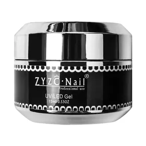 ZYZC Nail liner glitter di alta qualità 12 colori sparkle platinum gel nail art uv led soak Off polish