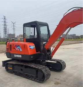 Basso prezzo corea Doosan DH55 escavatore utilizzato 5 Ton Doosan escavatore di seconda mano Mini idraulico cingolato scavatore per la vendita - Product Image 3