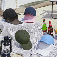 Gorra de Béisbol UV para Hombre y Mujer, Primavera-Verano, Secado Rápido, Impermeable, con Visera de Lengua de Pato, Material de Nailon Transpirable